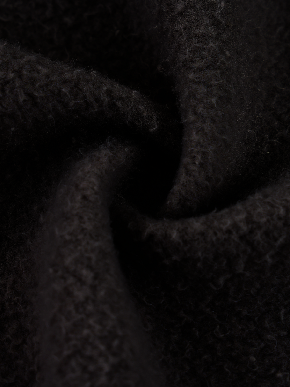 'The Pigeon' Fleece Hoodie (Black)