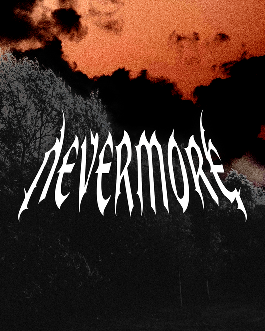 Nevermore MDVLWNTR Sticker #3