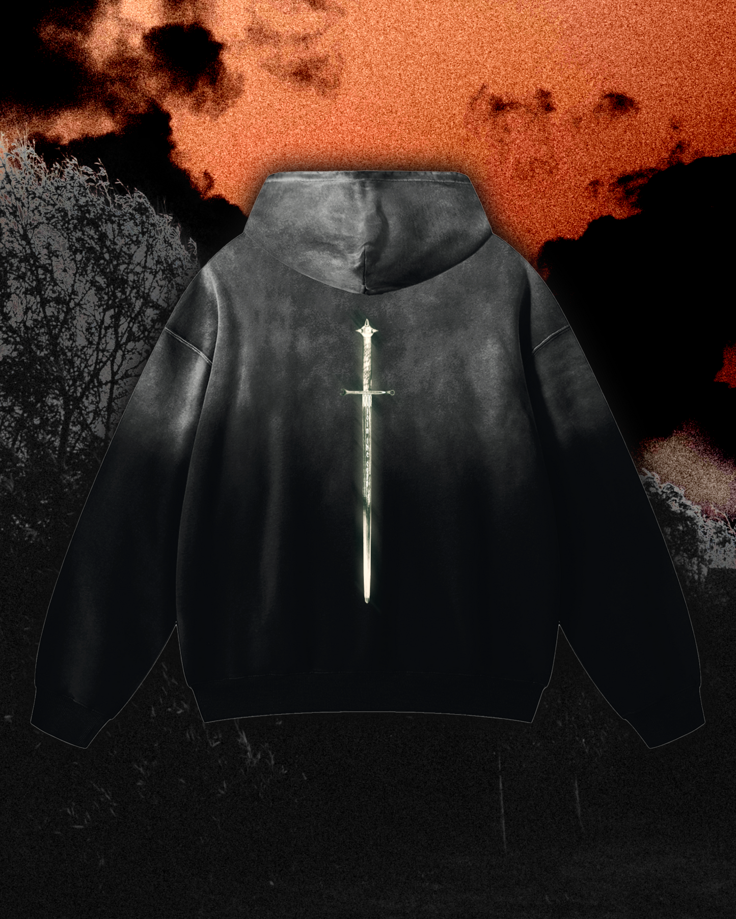 Legend of the Lost 10mm Sword Oversized Hoodie