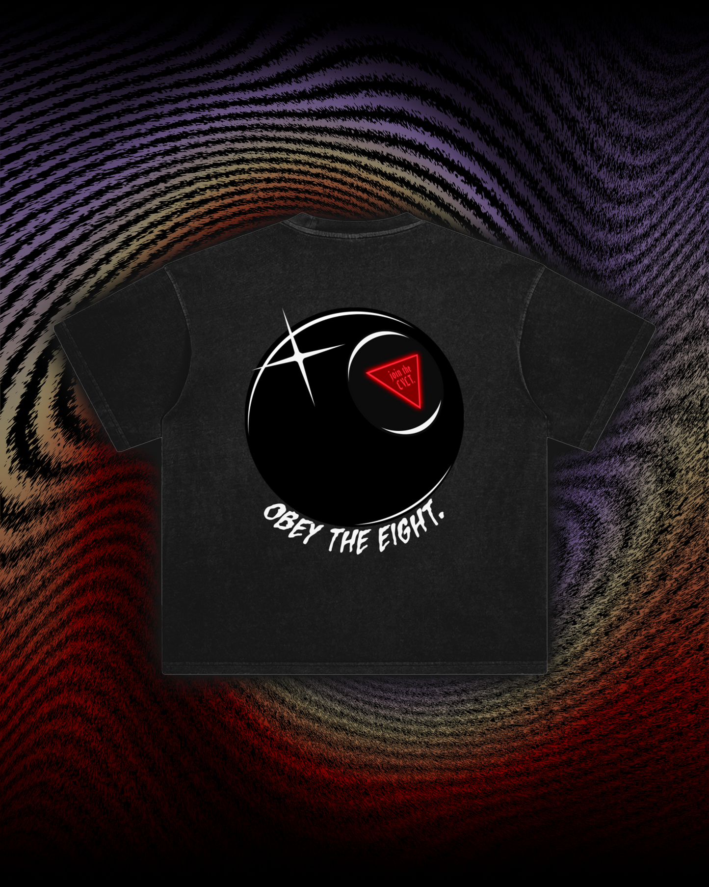 Obey the Eight Enzyme Washed T-Shirt