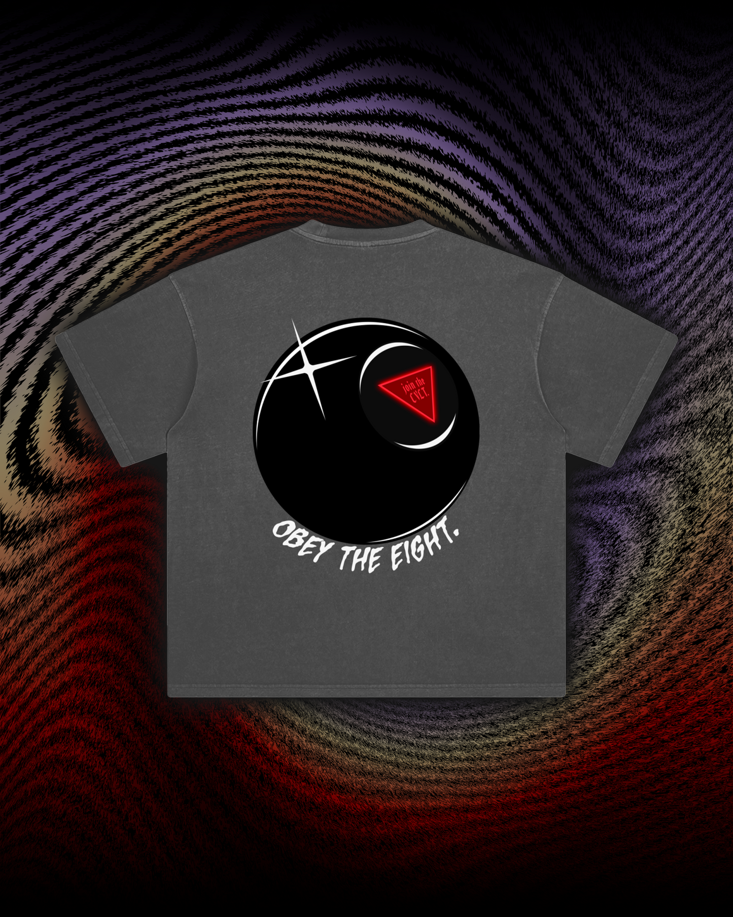 Obey the Eight Enzyme Washed T-Shirt