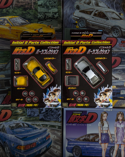 Initial D Parts Collection Cars