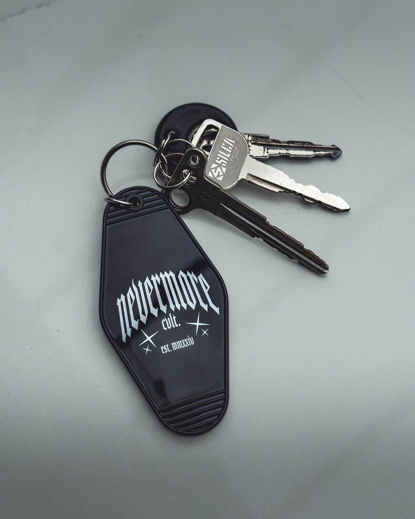 Nevermore STRSHRK Motel Keychain