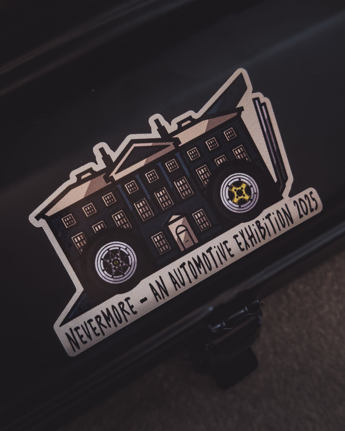 Nevermore - An Automotive Exhibition Sticker