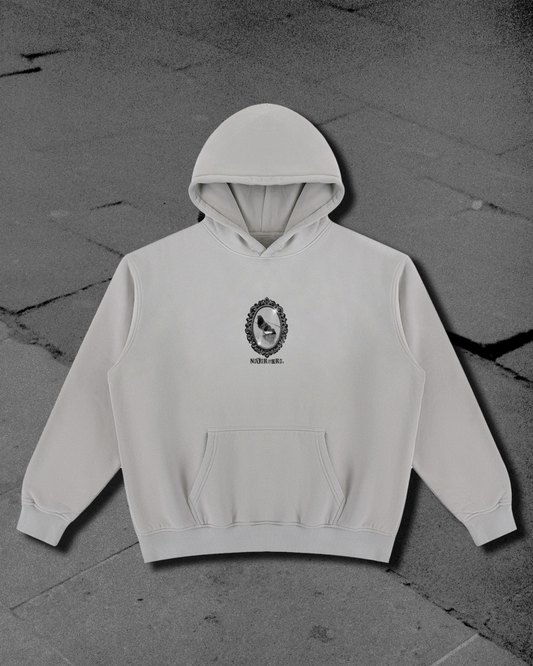 'The Pigeon' Fleece Hoodie (Grey)